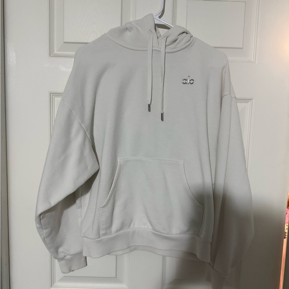 ALO accolade hoodie Ivory